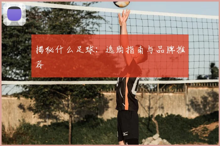 揭秘什么足球:选购指南与品牌推荐